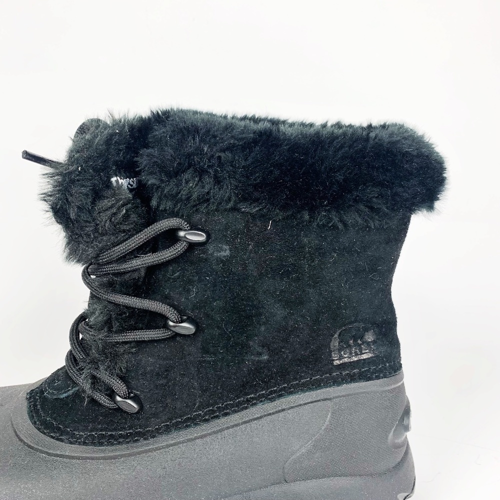 SOREL Snow Angel Lace Up Waterproof Winter Boots Women's Faux Fur SZ 6 NEW - Picture 8 of 14